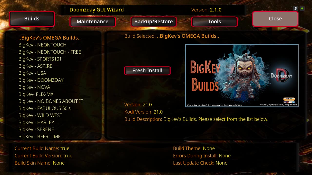 How to Install Doomzday Kodi Build (2025 Guide for Kodi Omega 21.2)